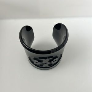 Authentic Tory Burch black Cuff bracelet.